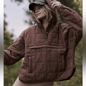 FP Movement by Free People Brown Puffer Jacket